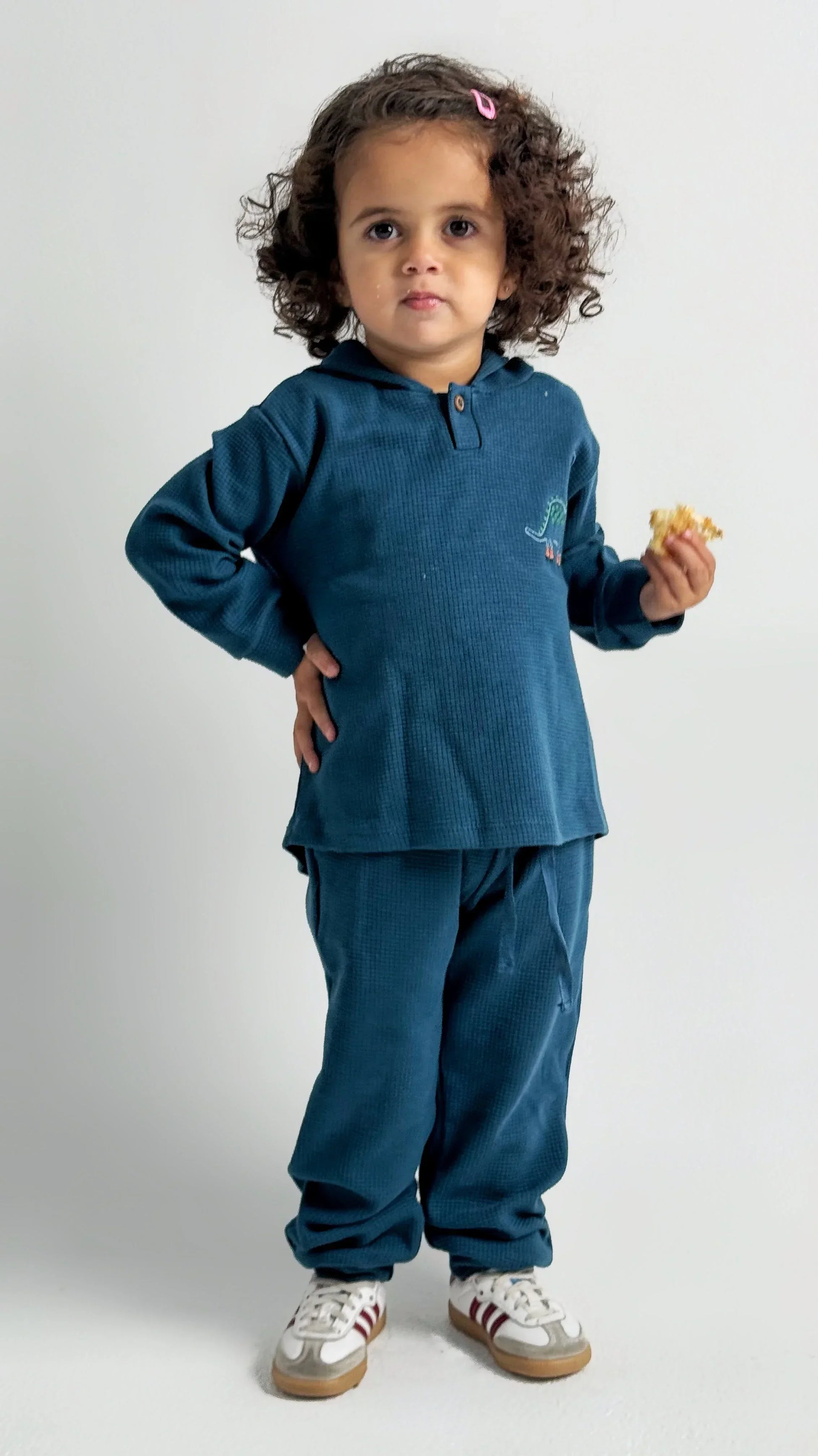 unisex dino long-sleeved hoodie - playmore