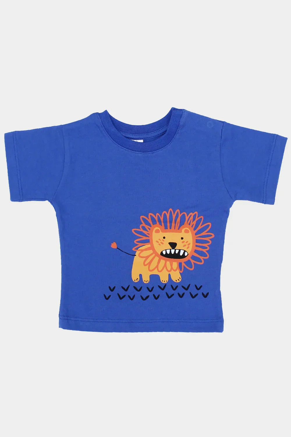 short-sleeved lion tee - playmore