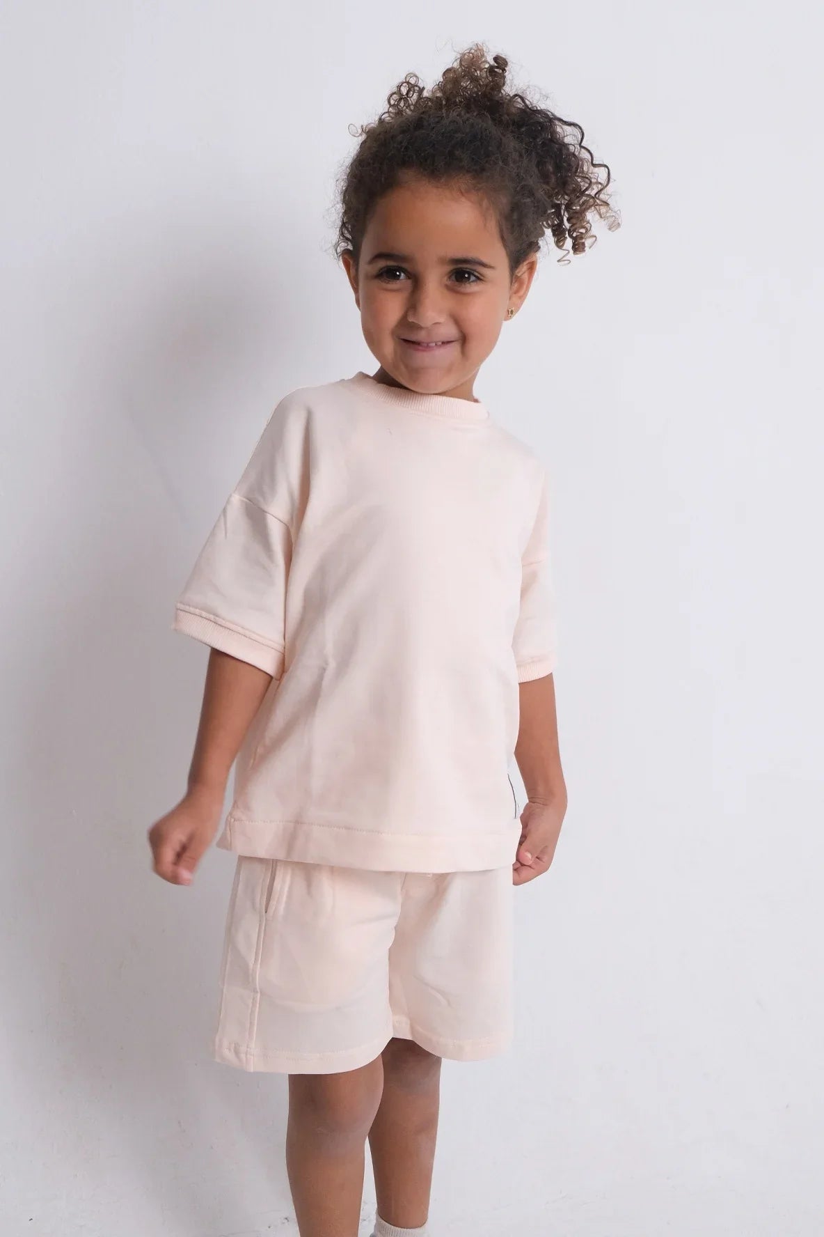 unisex pink 2-piece outfit set - playmore