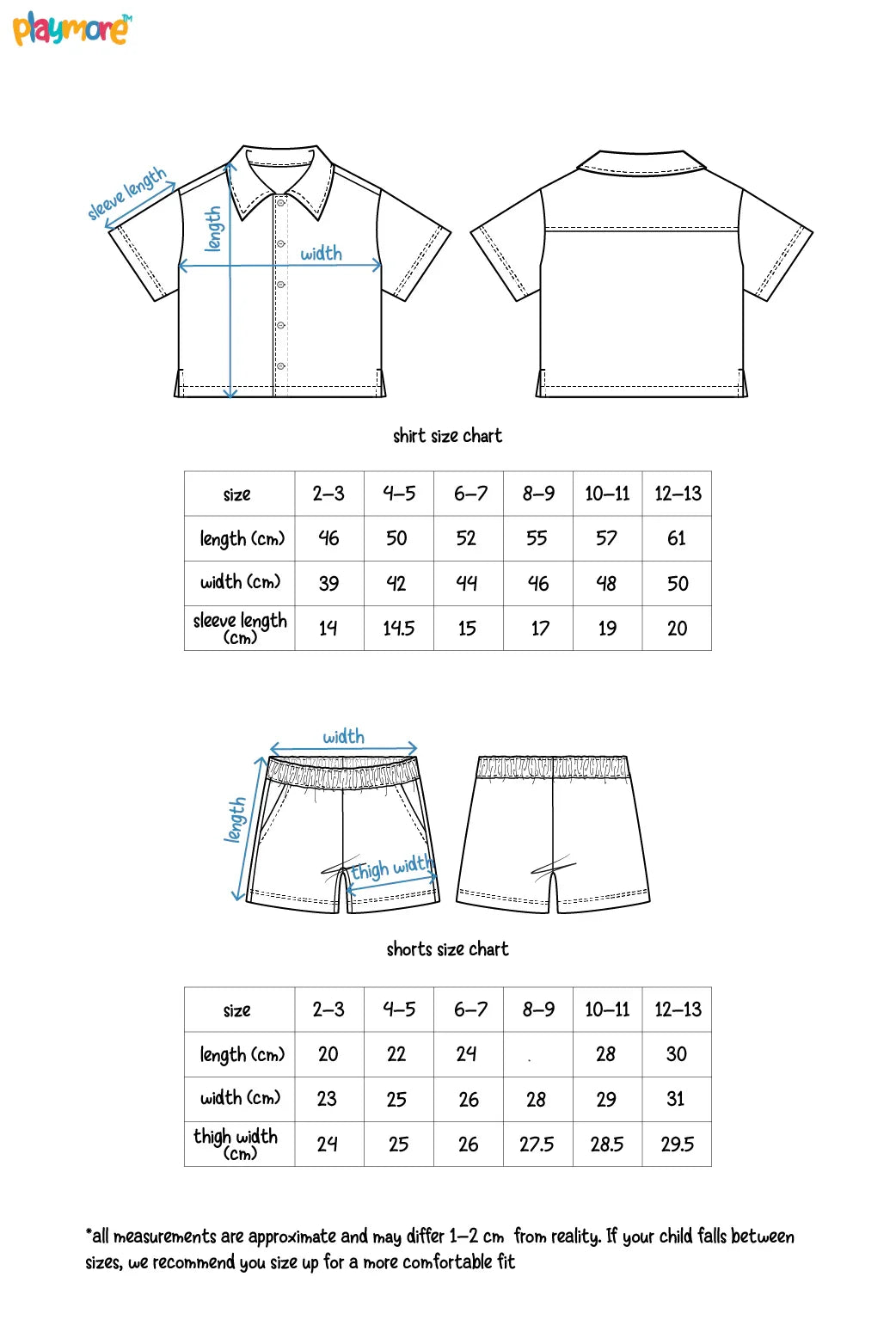 printed 2-piece outfit set - playmore