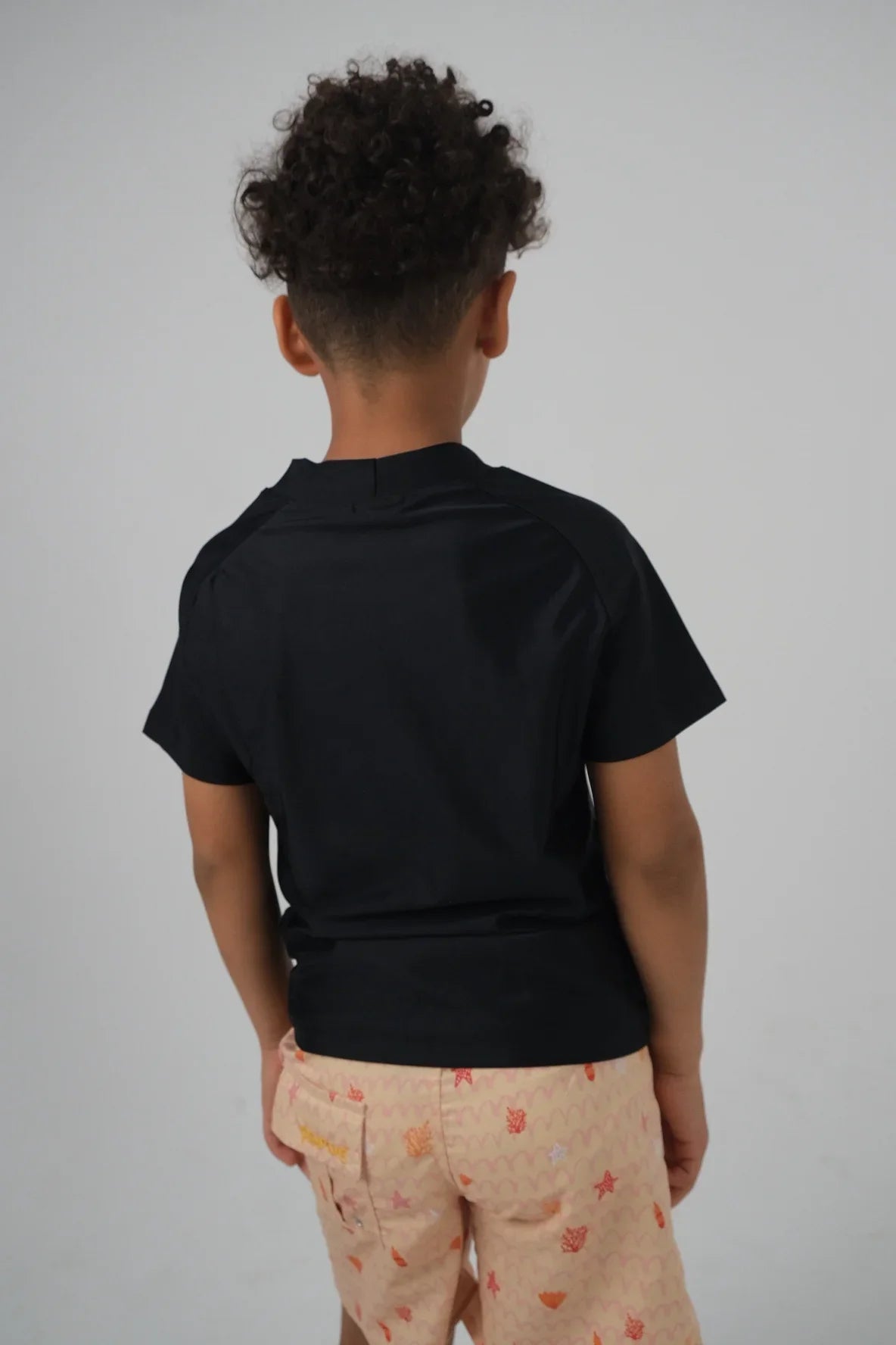 black short sleeved rashguard - playmore