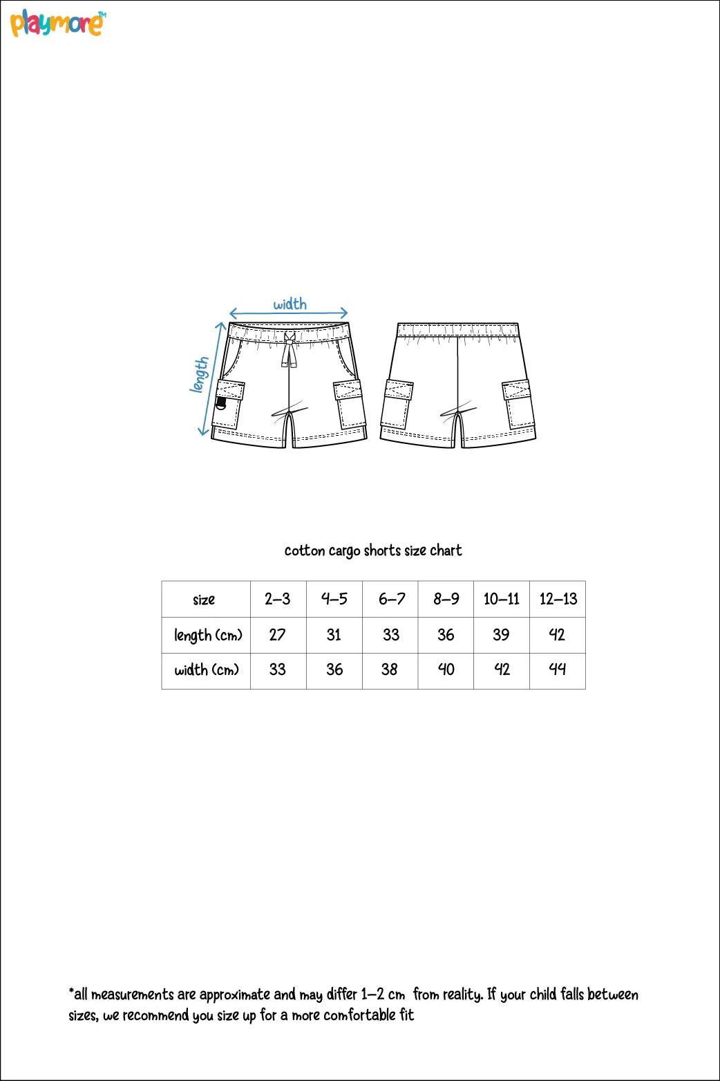white cargo shorts - playmore