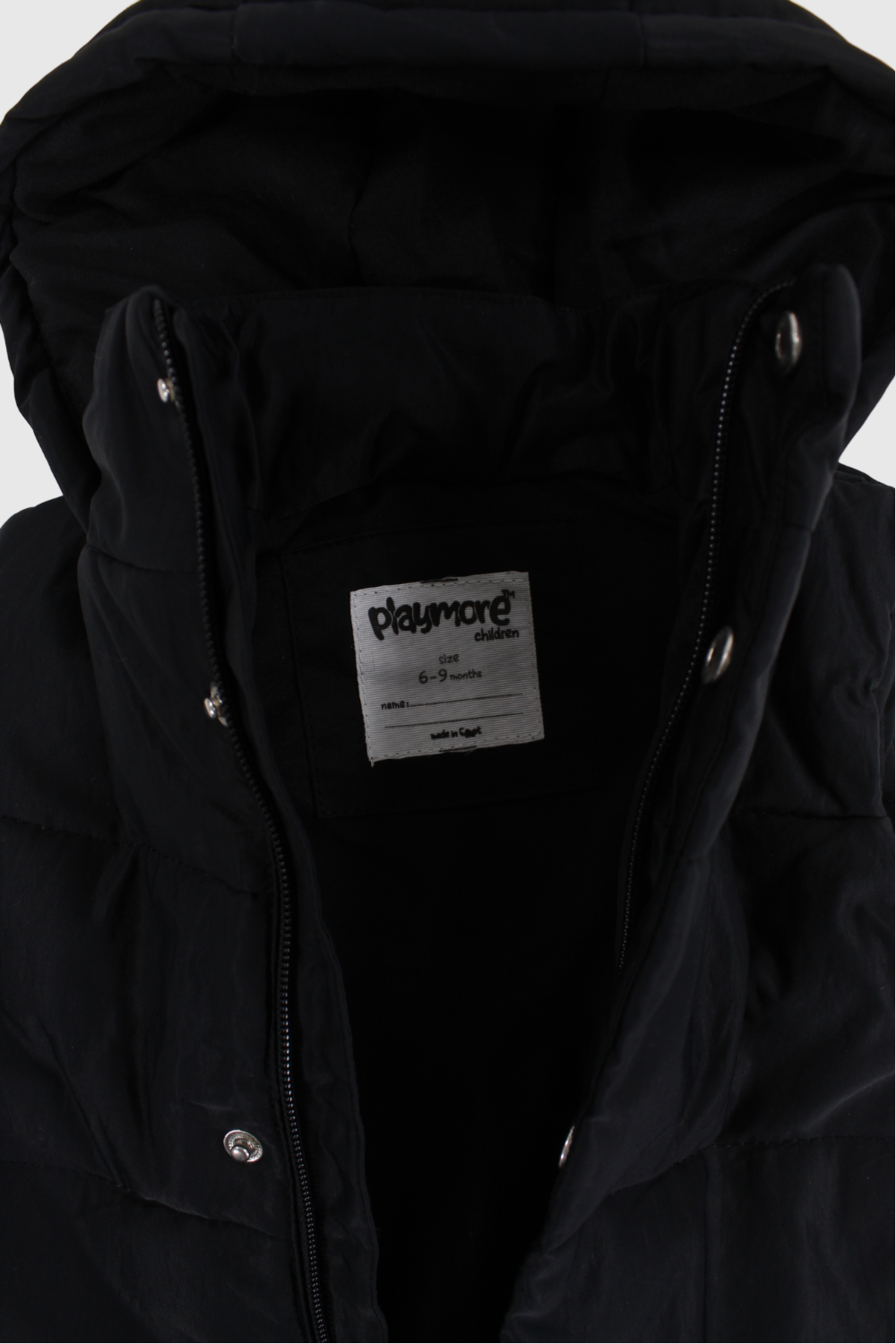 unisex black puffer vest