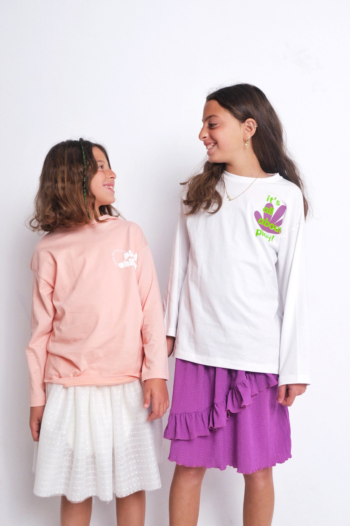 "it's all about play" long-sleeved t-shirt