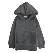 unisex "grey one of a kind sleeve" hoodie - playmore