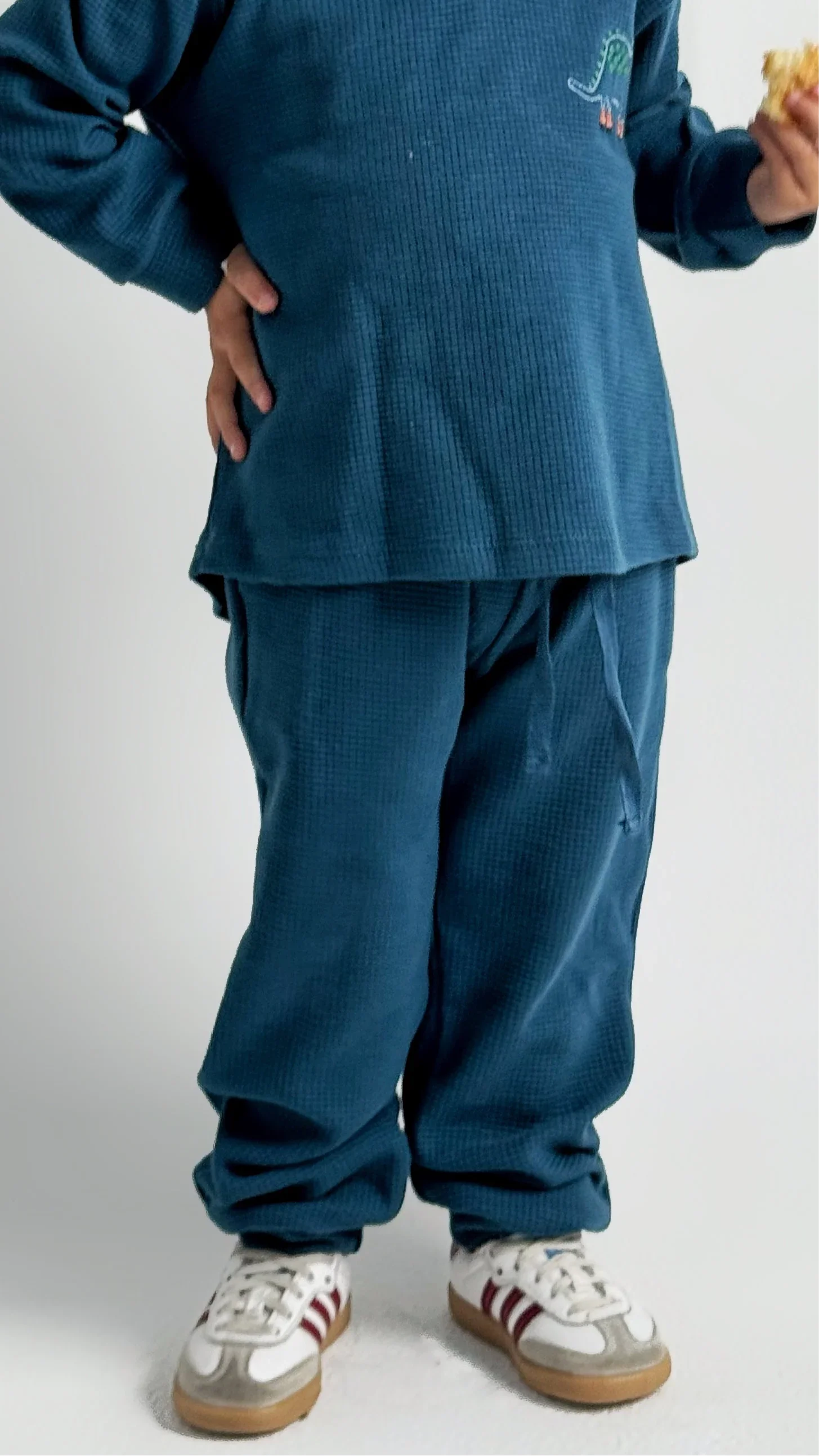 unisex petroleum blue sweatpants - playmore