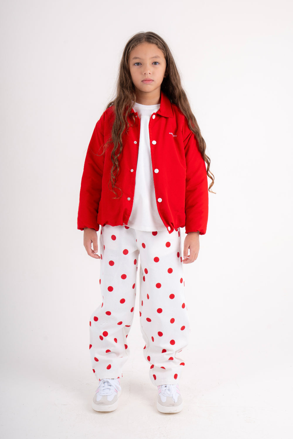 unisex waterproof jacket – red