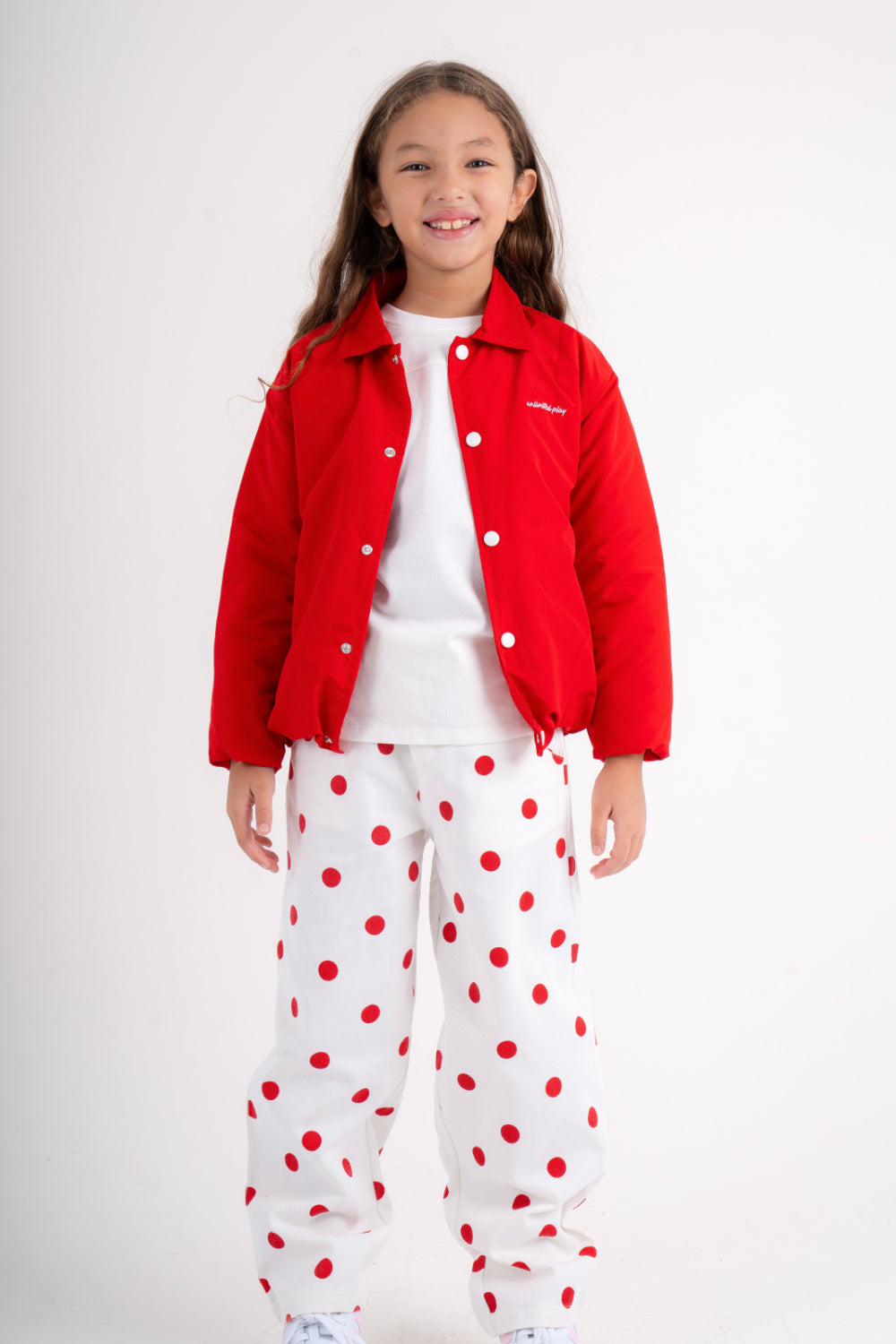 unisex waterproof jacket – red