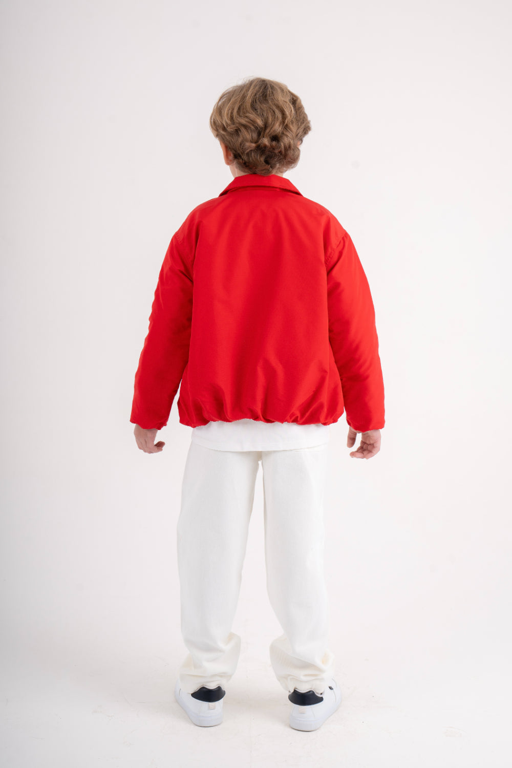 unisex waterproof jacket – red