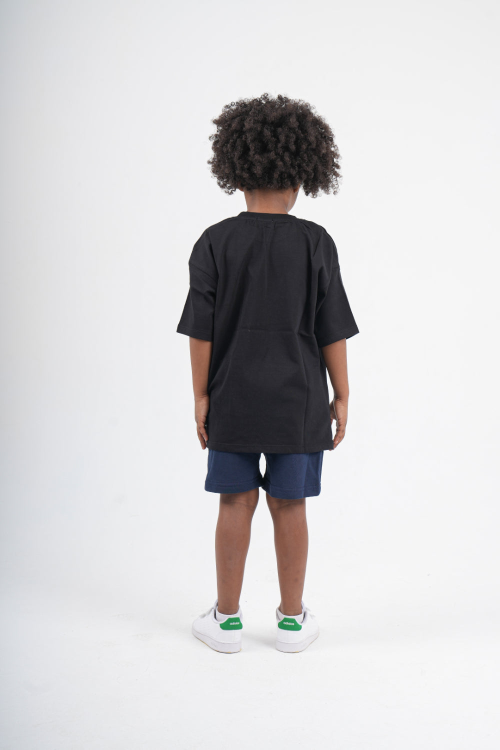 navy cotton shorts