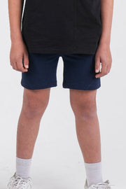 navy cotton shorts