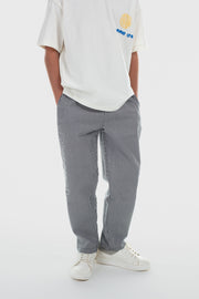 teens cotton pants – black & white