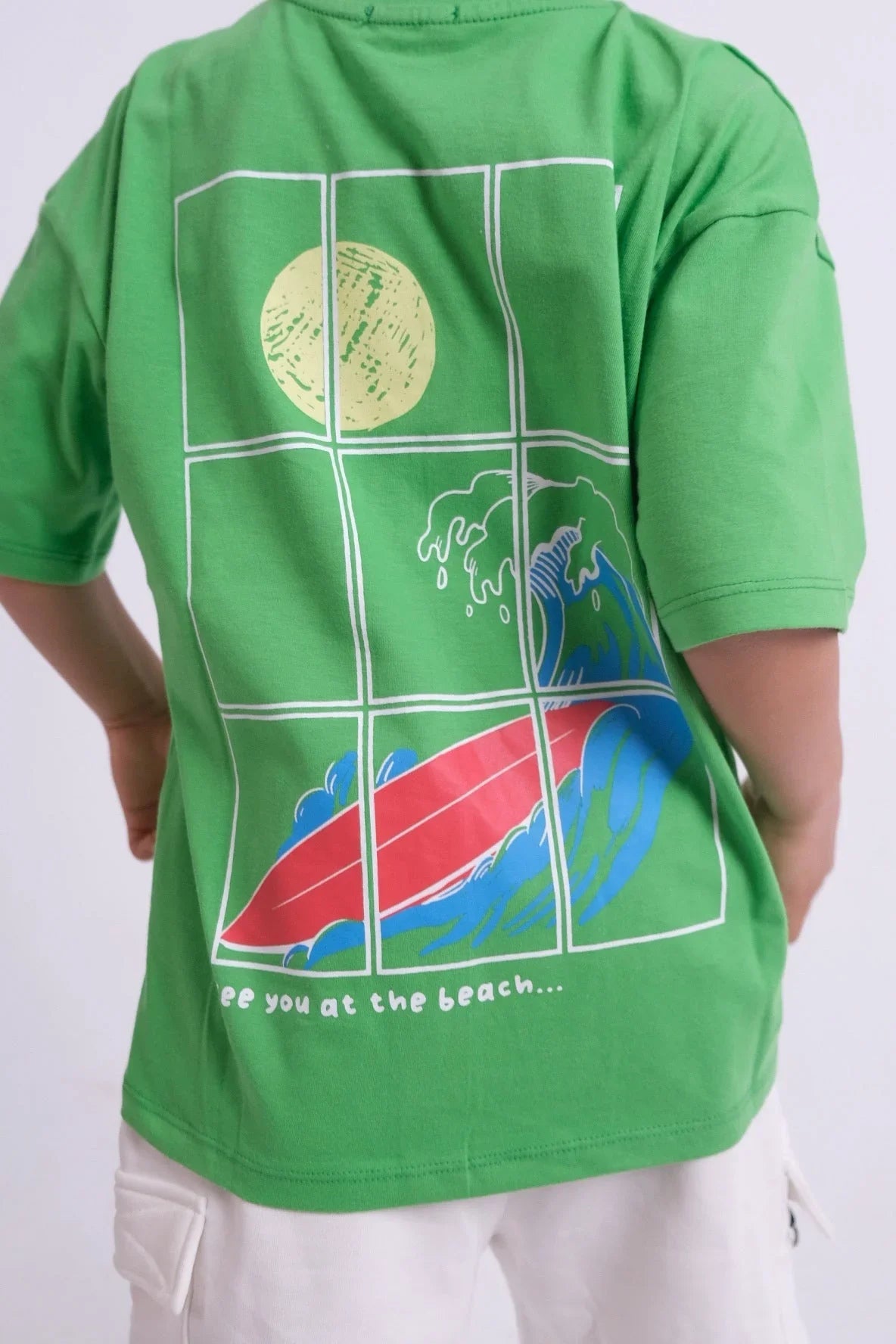 "see you at the beach" short-sleeved t-shirt - playmore