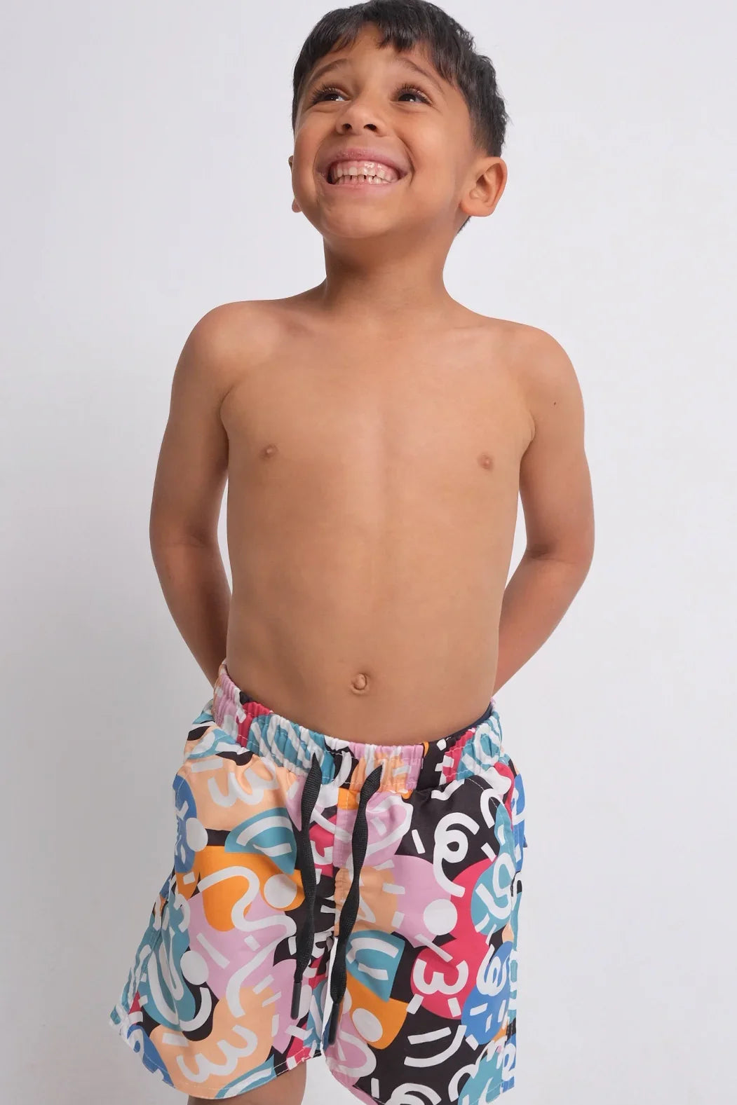 colorful doodles swimsuit - playmore