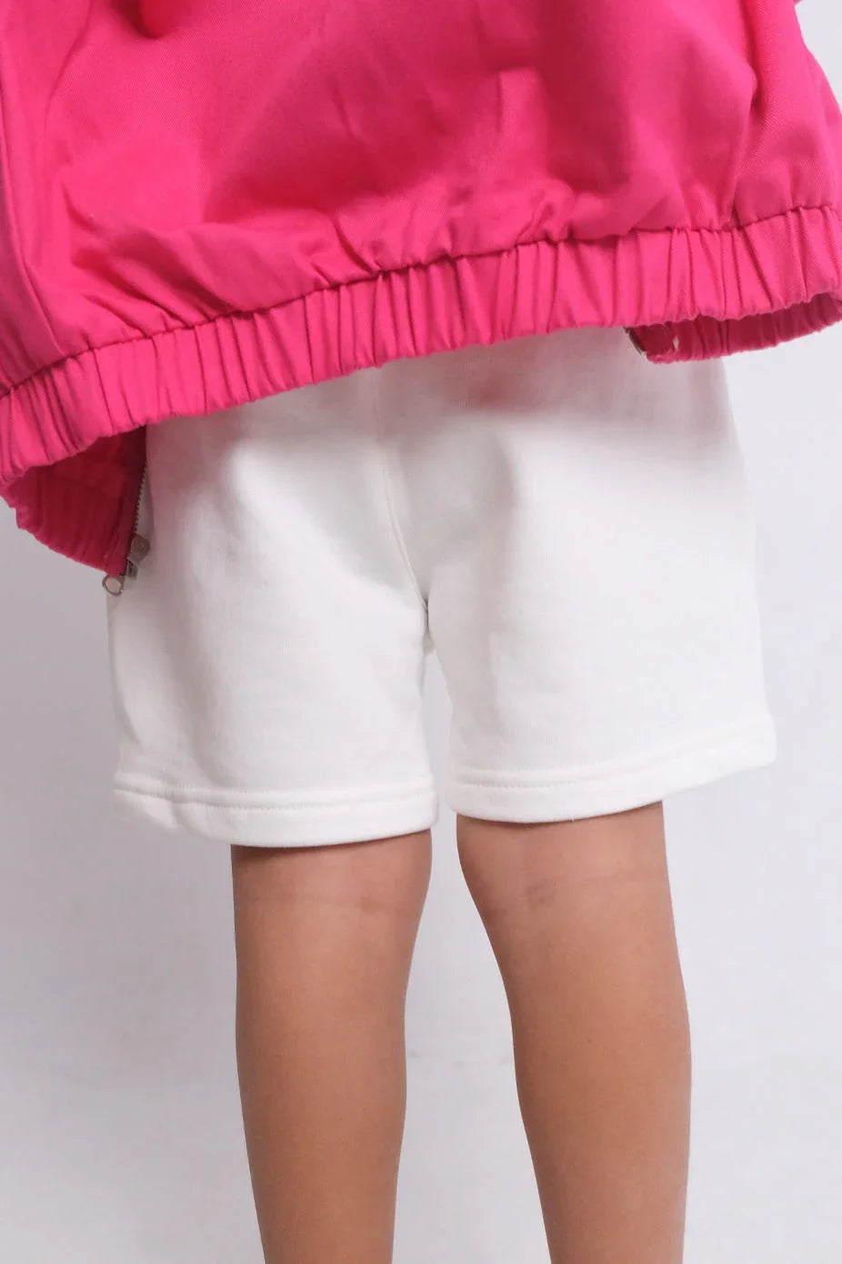 white cotton shorts - playmore