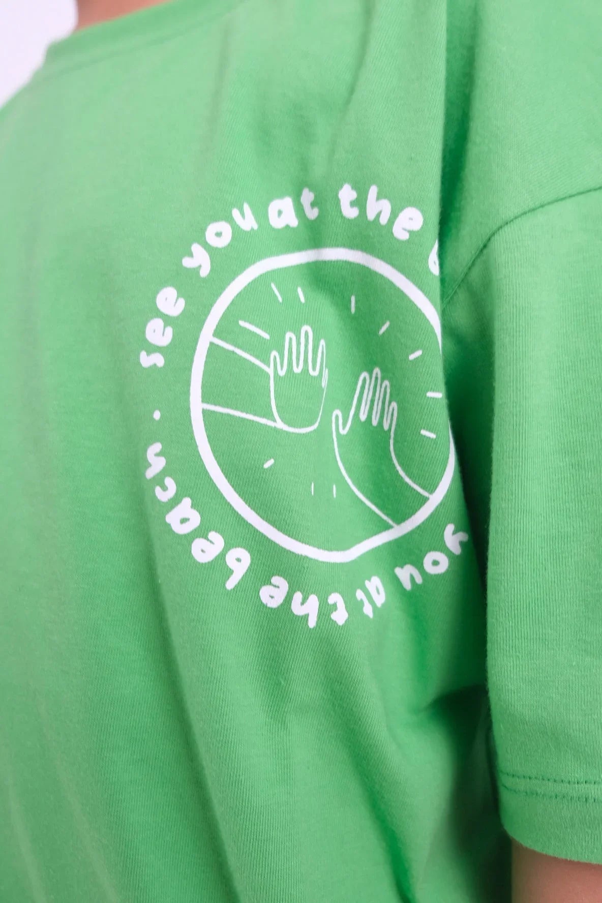 "see you at the beach" short-sleeved t-shirt - playmore