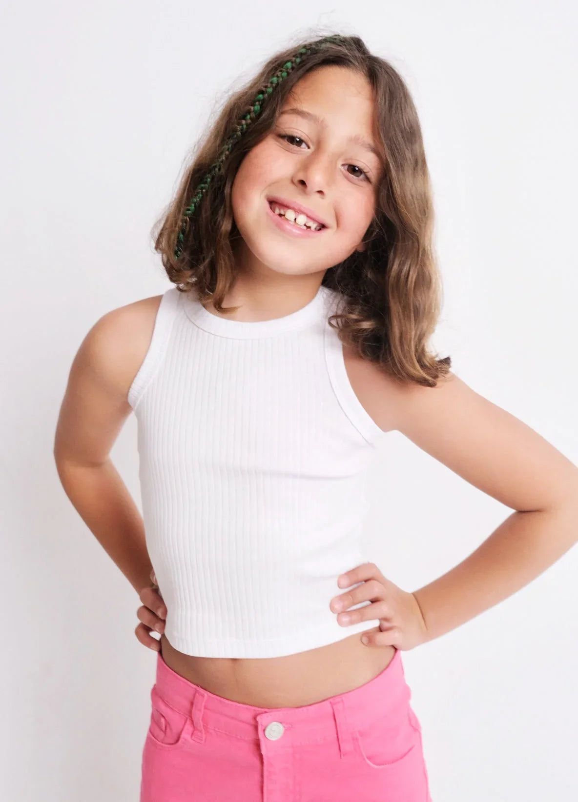 fuchsia gabardine shorts - playmore