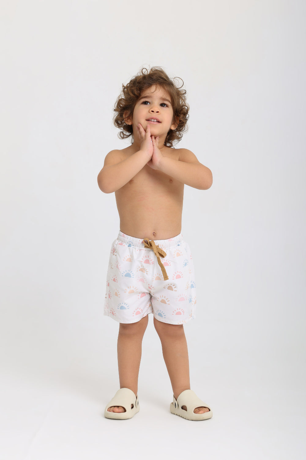 baby boys swimsuit – off-white