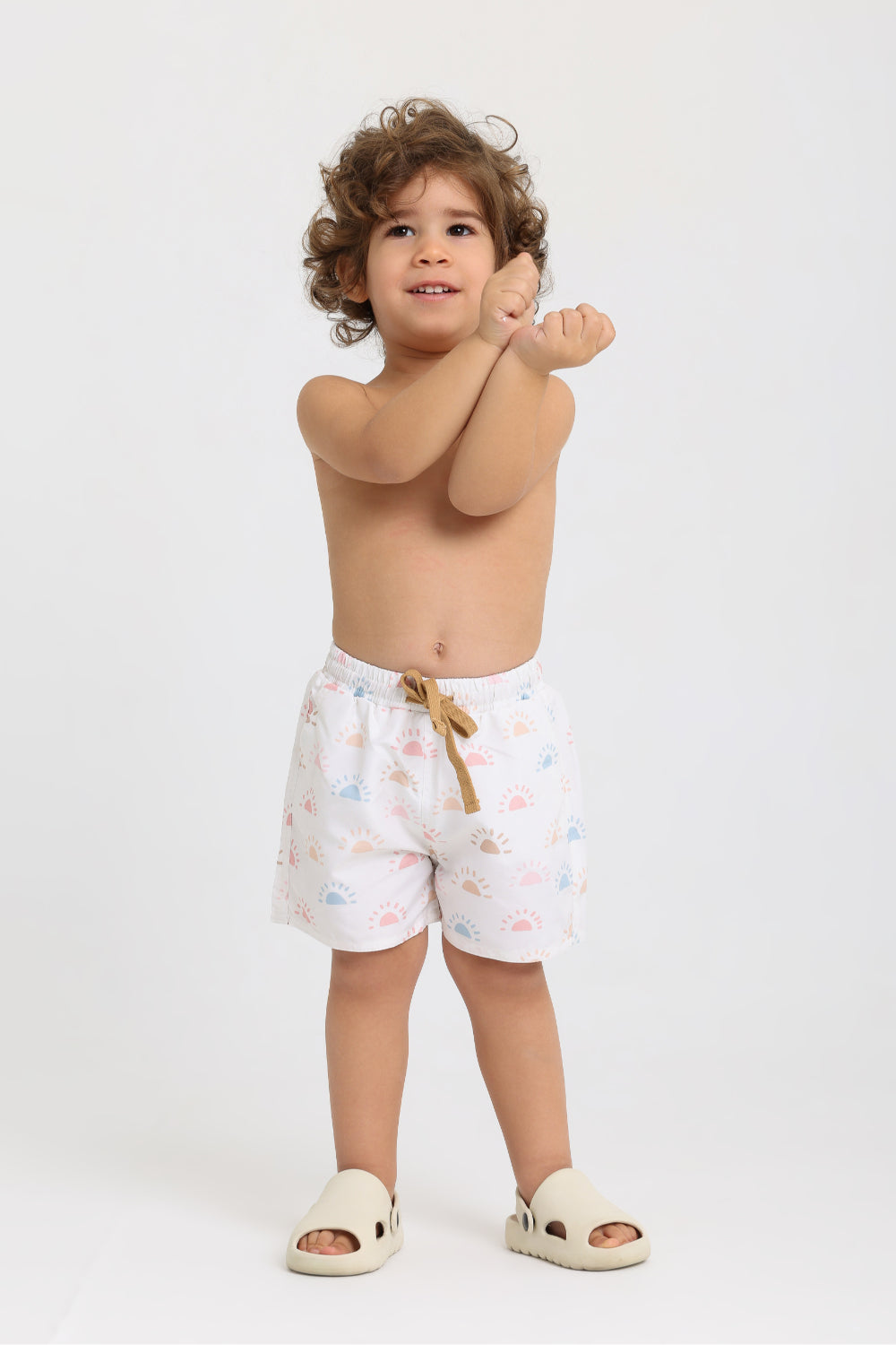 baby boys swimsuit – off-white