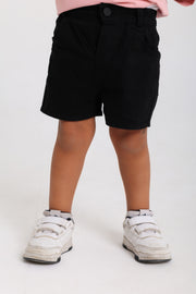 baby boys gabardine shorts – navy