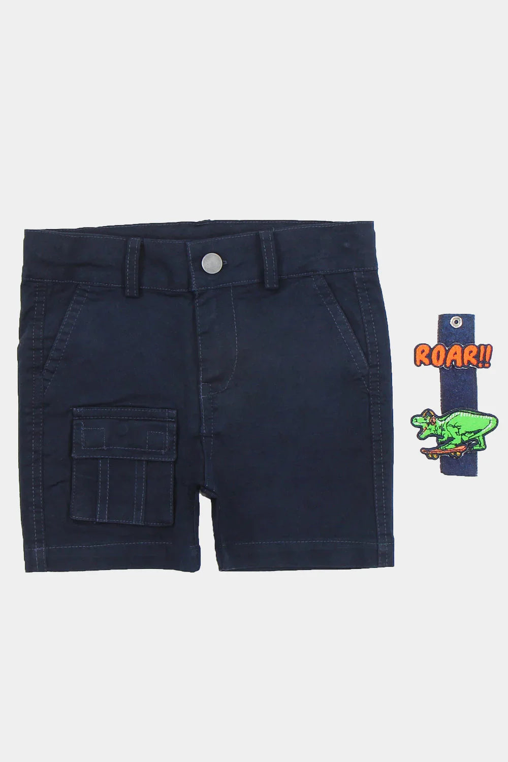 navy cargo shorts - playmore