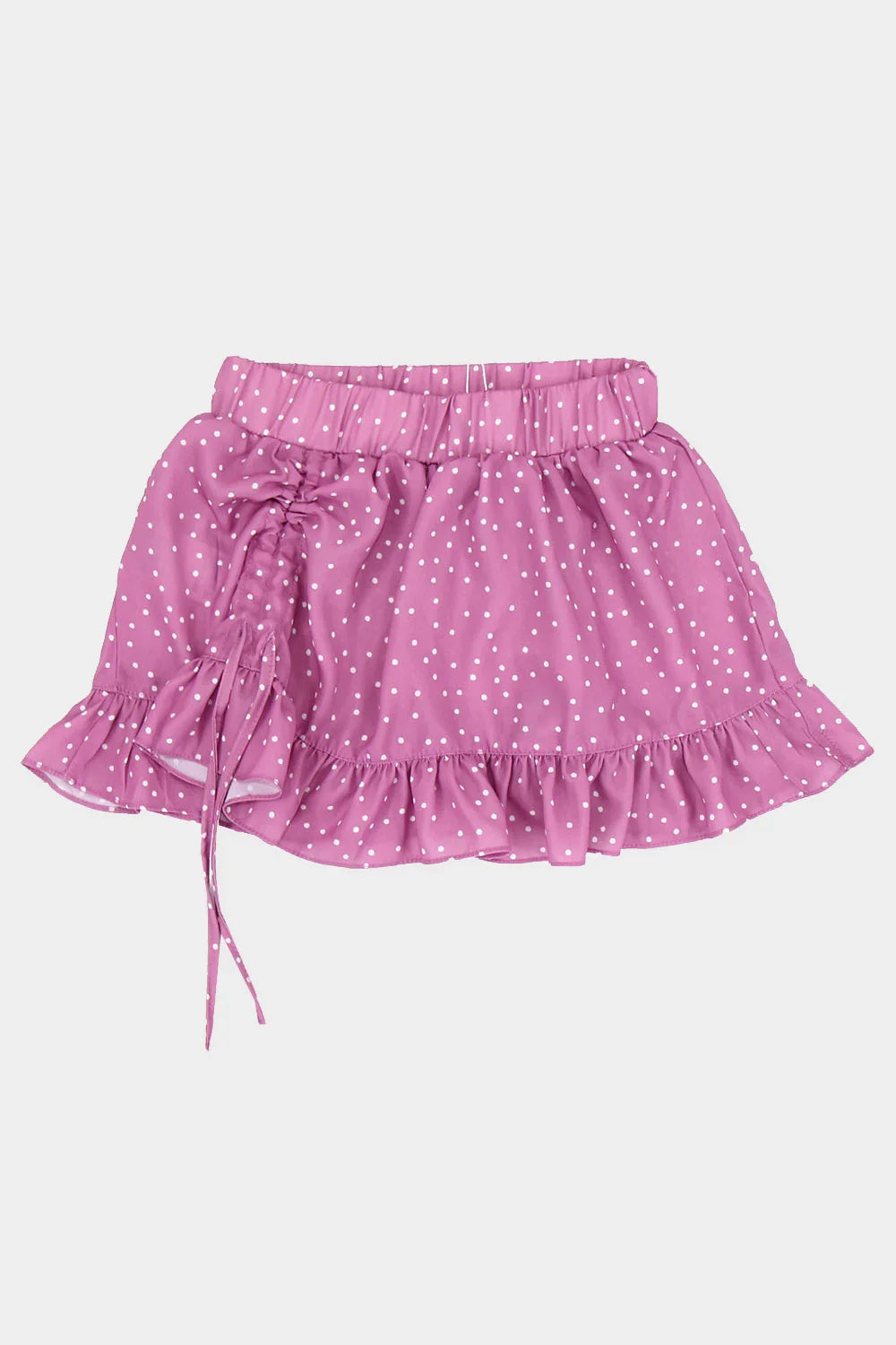 ruched mini skirt - playmore