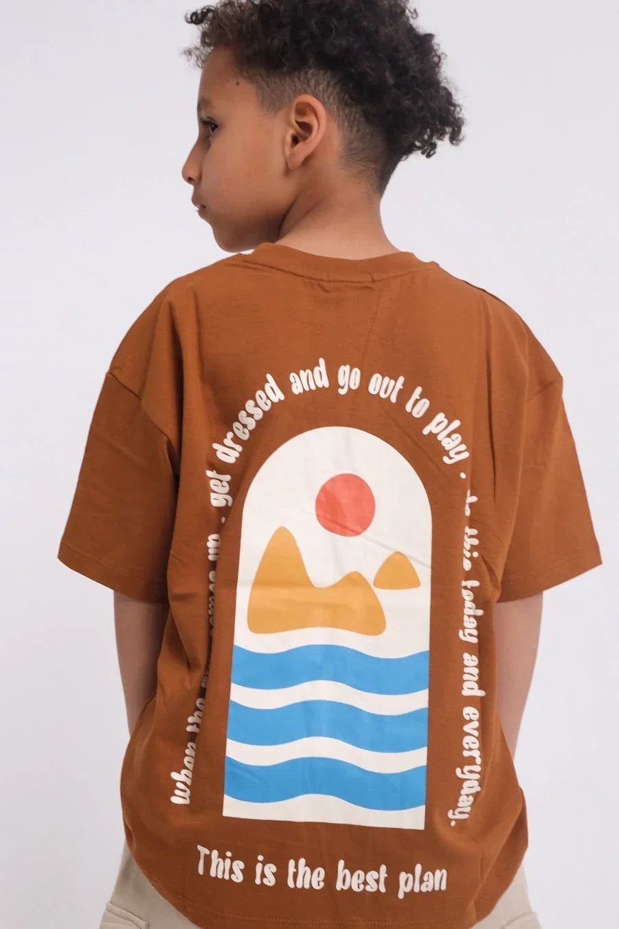 "best plan" short-sleeved t-shirt - playmore