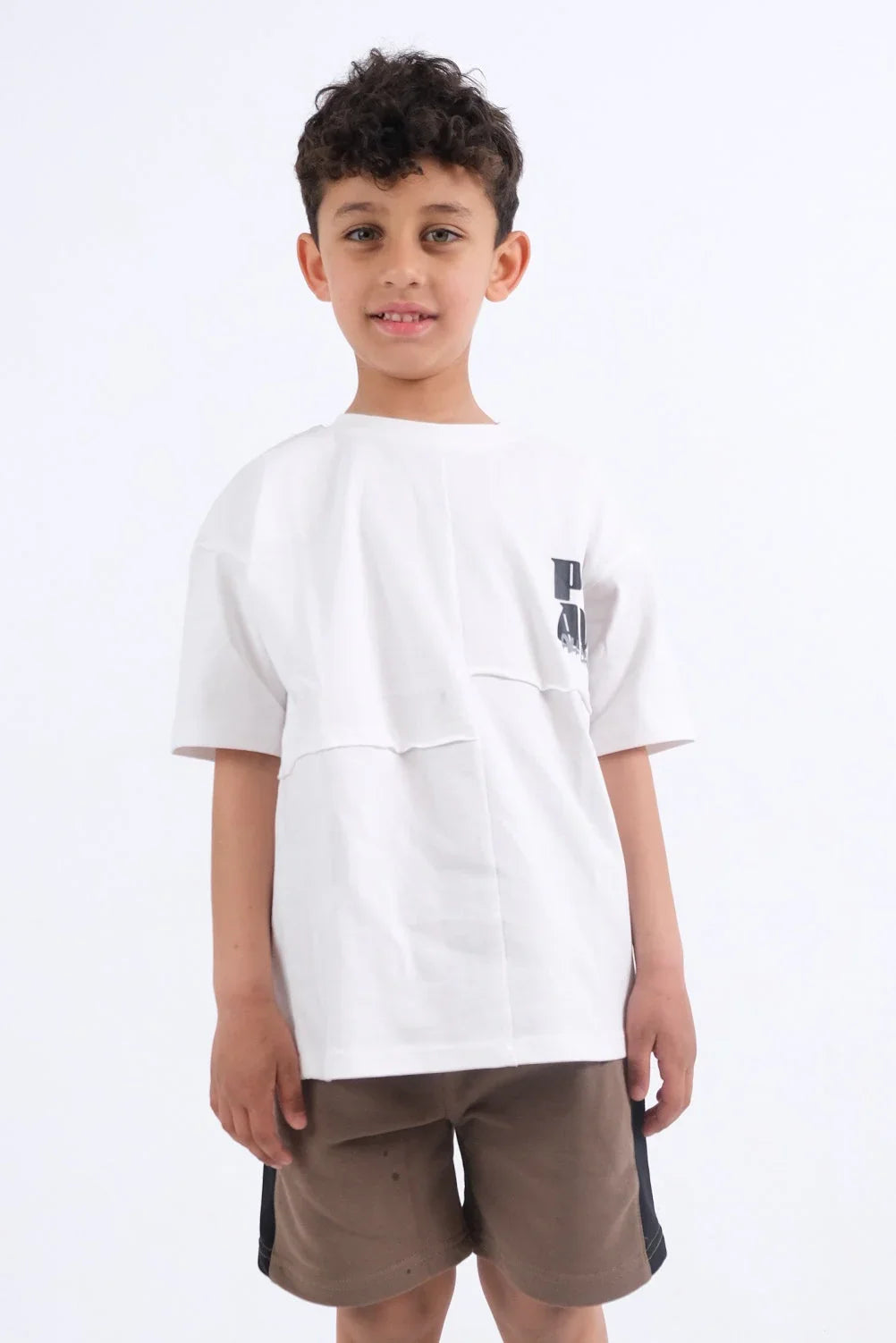 "play all day" paneled t-shirt - playmore