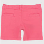 Coral Gabardine Shorts - Ourkids - Playmore