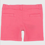 Coral Gabardine Shorts - Ourkids - Playmore