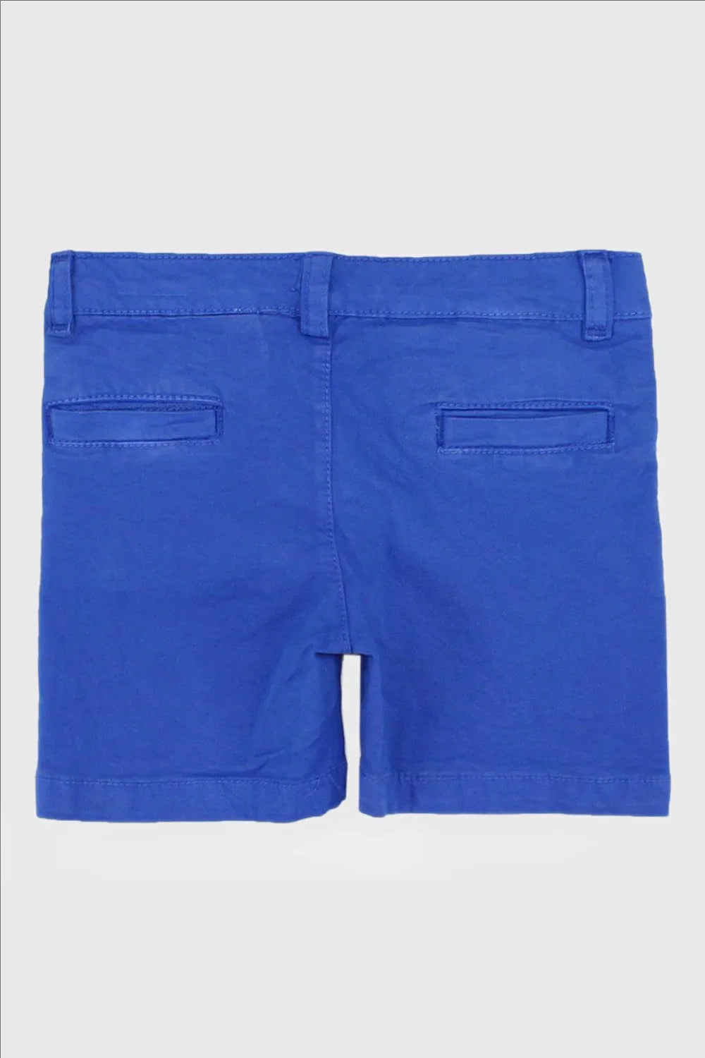 royal blue gabardine shorts - playmore
