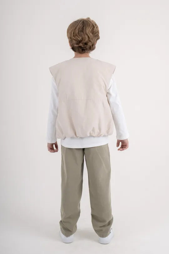 with the khaki pants